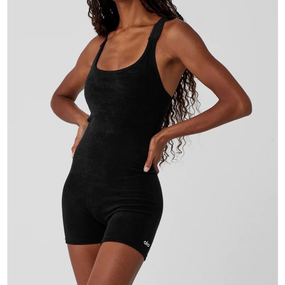 Alo Seamless Luxe Terry Cuddle Onesie